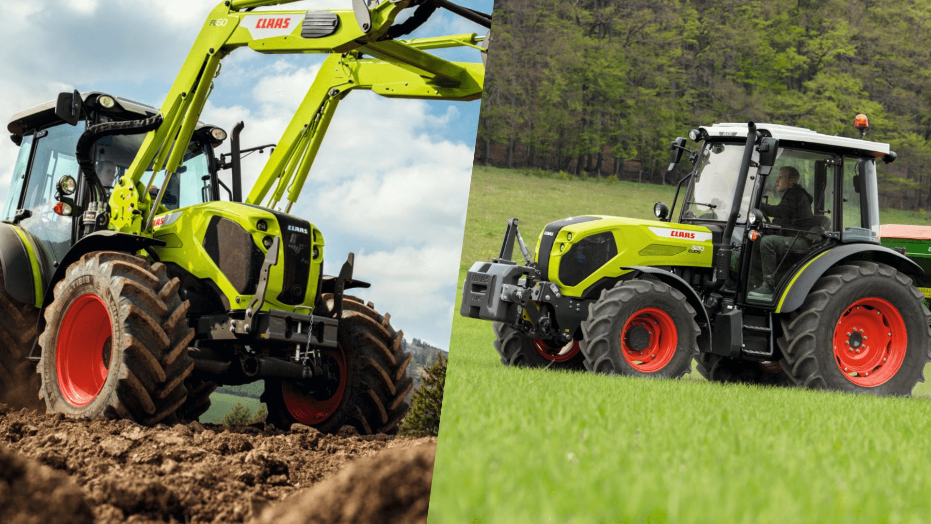 Claas Svela Le Nuove Gamme Di Trattori Compatti Elios 200 300 E Axos 200